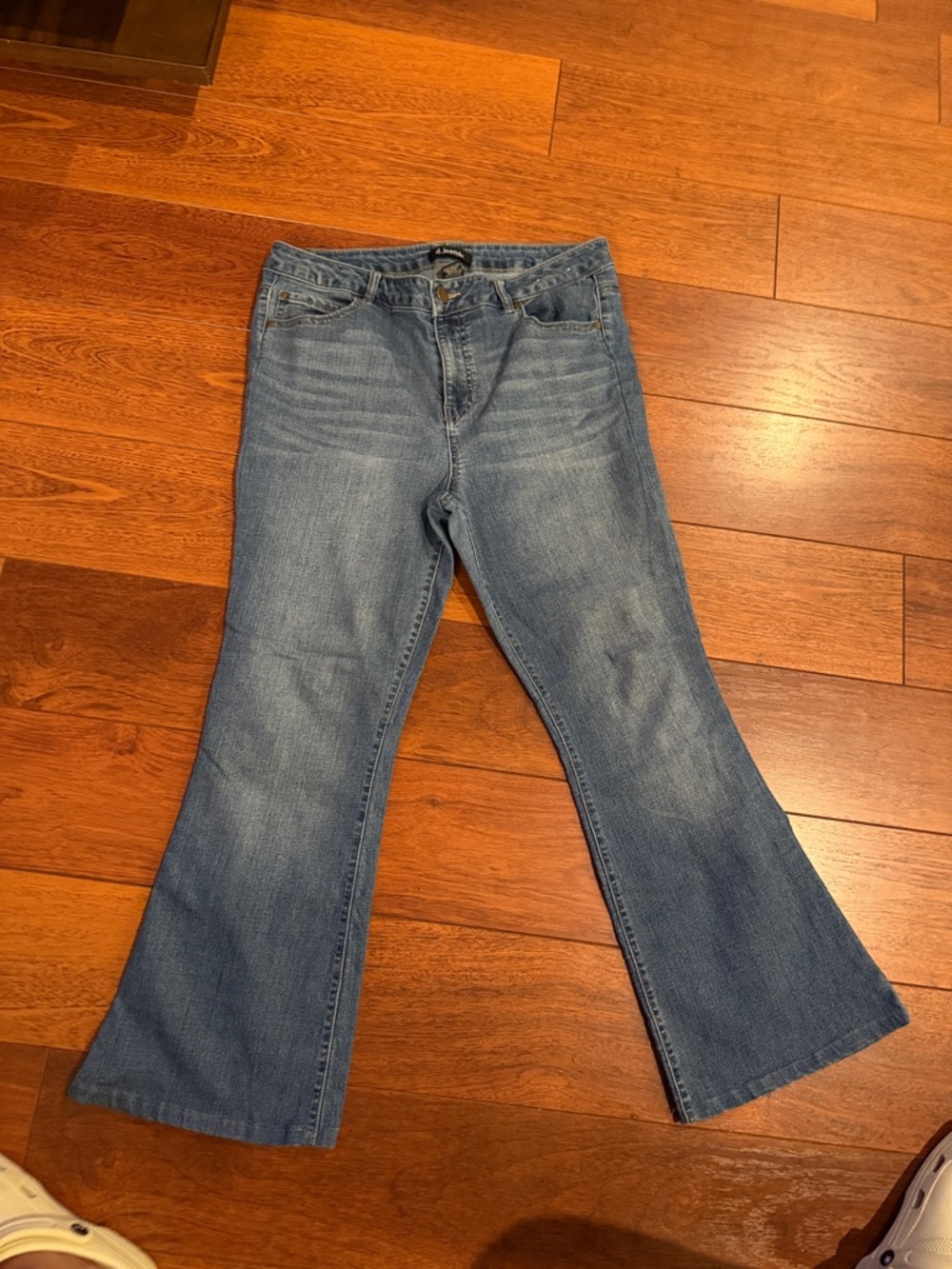 d. jeans Women's Light Blue Flared Jeans